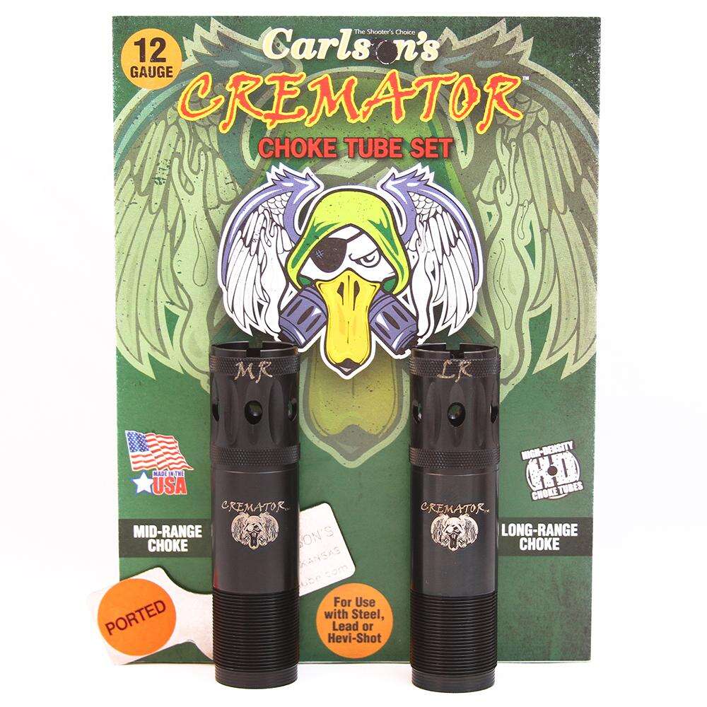 Barrels Choke Tubes Carlsons Ready Series CARLSONS CREMATOR PORTED REMINGTON 2 PK (MR & LR) • Model: Ready Series