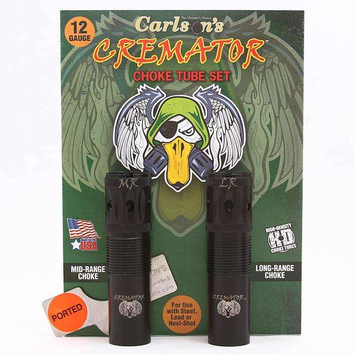 Barrels Choke Tubes Carlsons Ready Series CARLSONS CREMATOR PORTED REMINGTON PRO BORE 2 PK (MR & LR) • Model: Ready Series