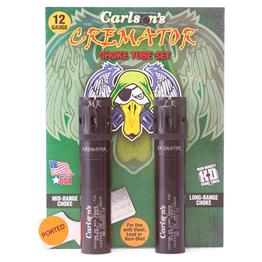 Barrels Choke Tubes Carlsons Ready Series CARLSONS CREMATOR PORTED BERETTA OPTIMA HP 2 PK (MR & LR) • Model: Ready Series