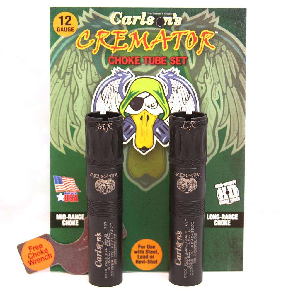 Barrels Choke Tubes Carlsons Ready Series CARLSONS CREMATOR NON-PORTED BENELLI CRIO/CRIO PLUS 2 PK (MR & LR) • Model: Ready Series