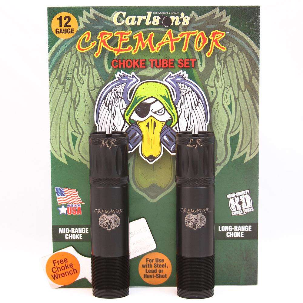 Barrels Choke Tubes Carlsons Ready Series CARLSONS CREMATOR NON-PORTED BROWNING INVECTOR PLUS 2 PK (MR & LR) • Model: Ready Series