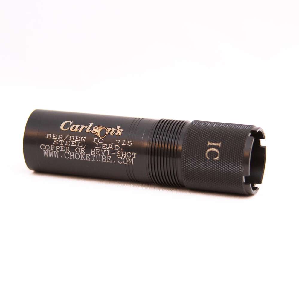 Barrels Choke Tubes Carlsons Ready Series Beretta/Benelli Mobil 12ga Black Sporting Clay IMPROVED CYLINDER