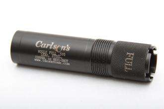 Barrels Choke Tubes Carlsons Ready Series CARLSONS HUGLU 20GA BLACK SPORTING CLAY IMPROVED CYLINDER