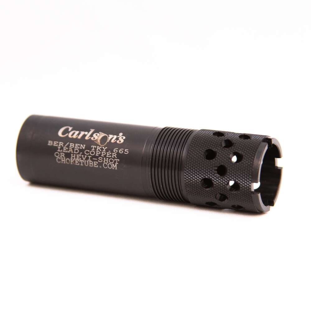 Barrels Choke Tubes Carlsons Ready Series CARLSONS PORTED CHOKE TUBE 12GA BER/BEN TURKEY .665