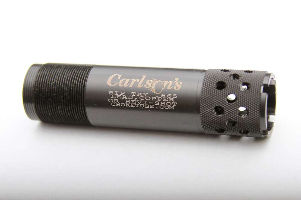 Barrels Choke Tubes Carlsons Ready Series CARLSONS PORTED CHOKE TUBE 12GA BRN INV PLUS TURKEY .665 • Model: Ready Series