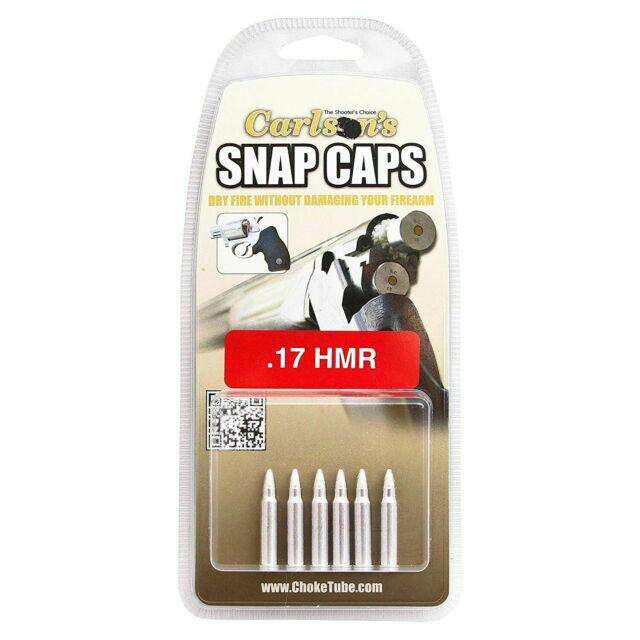 Safety Protection Carlsons Aluminum CARL 00048 SNAP CAPS: 17HMR (6 PACK) • Model: Aluminum