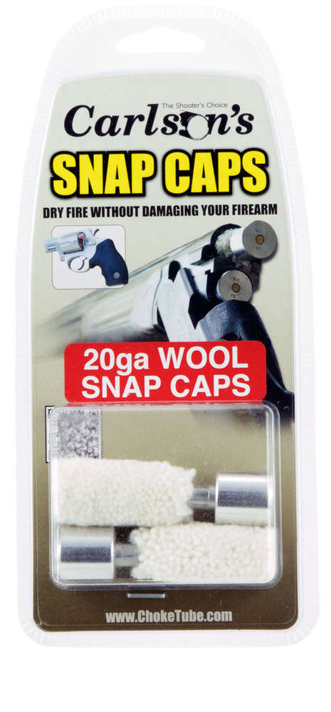 Safety Protection Carlsons Wool w/Aluminum Base CARL 00106 WOOL SNAP CAPS 20GA     2PK