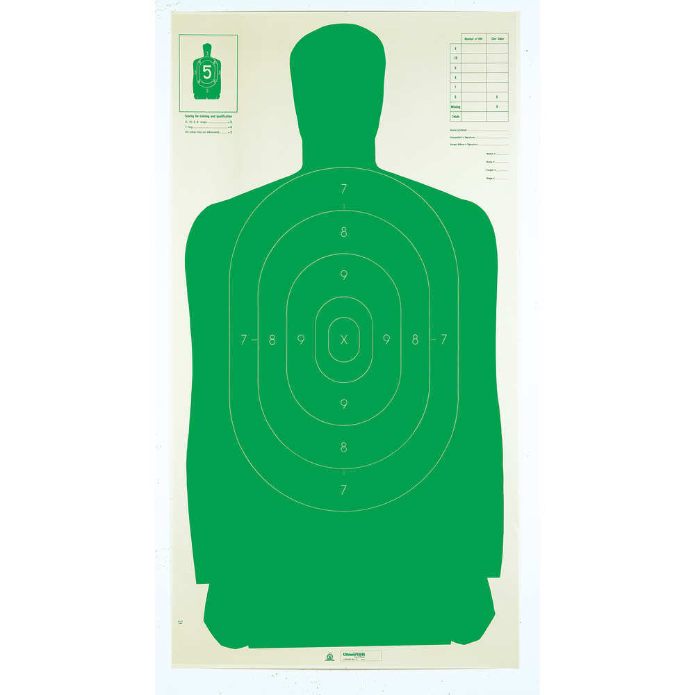 Targets Champion Ready Series LE B 27FSA SILHOUETTE 24X45 GRN