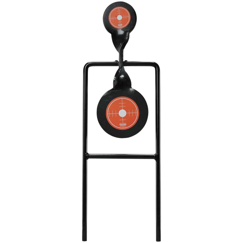 Targets Champion Ready Series Rimfire Three Gong Spinners Target Steel Card