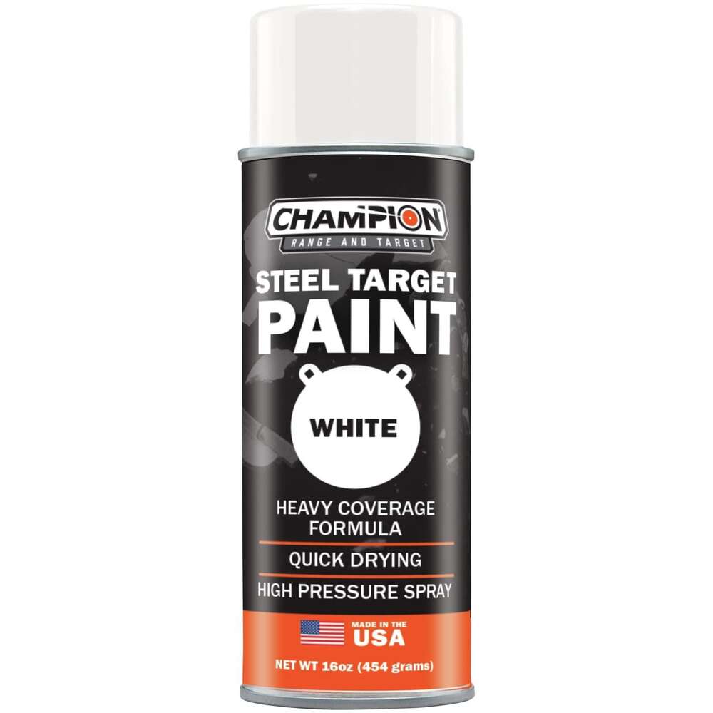 Misc. Accessories Champion Ready Series AR500 Steel Spray Paint 16oz White Can • Model: Ready Series