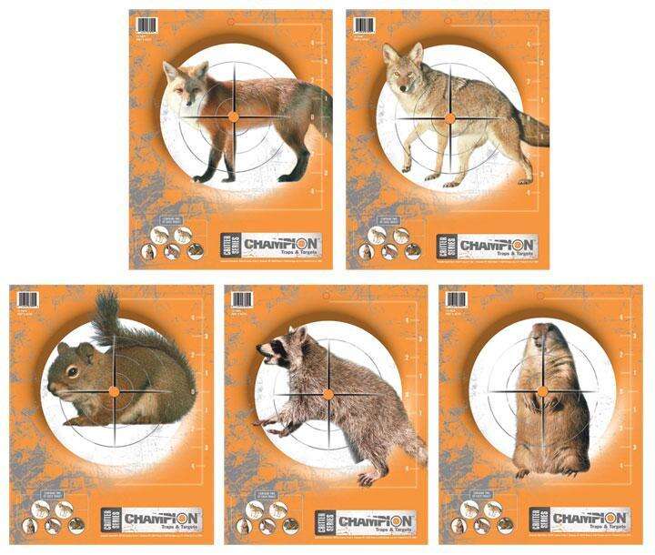 Targets Champion Ready Series CRITTER SERIES TARGETS (10PK) • Model: Ready Series