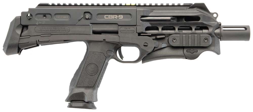 Handguns Chiappa CBR 9 Black Rhino 9mm CBR-9 PISTOL 9MM BLK 18+1 9" • 500.217 • Model: CBR-9 Black Rhino