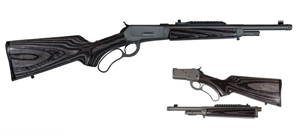 Rifles Long Guns Chiappa 4+1 45 70GOVT CHIA 920.411    1886 TD WILDLAND LVR 4570 18.5 GY • Model: 4+1