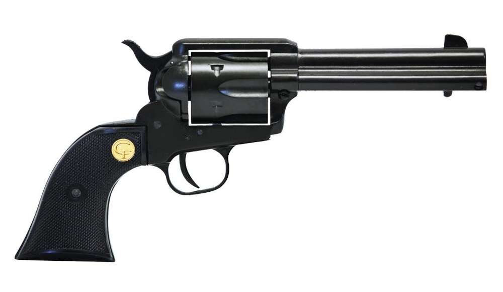 Handguns Chiappa 4.75" 22LR CHIA 340.250    1873 SAA         22LR 4.75  6R BLK