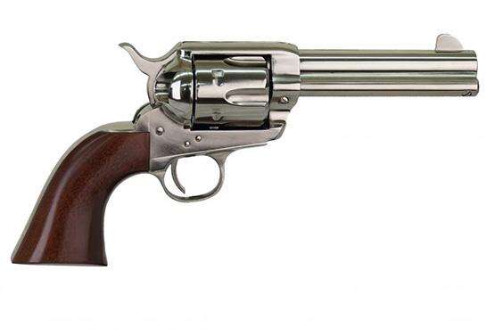 Handguns Cimarron Ready Series 22LR Cimarron PISTOLERO 4.75inch 22LR NICKEL