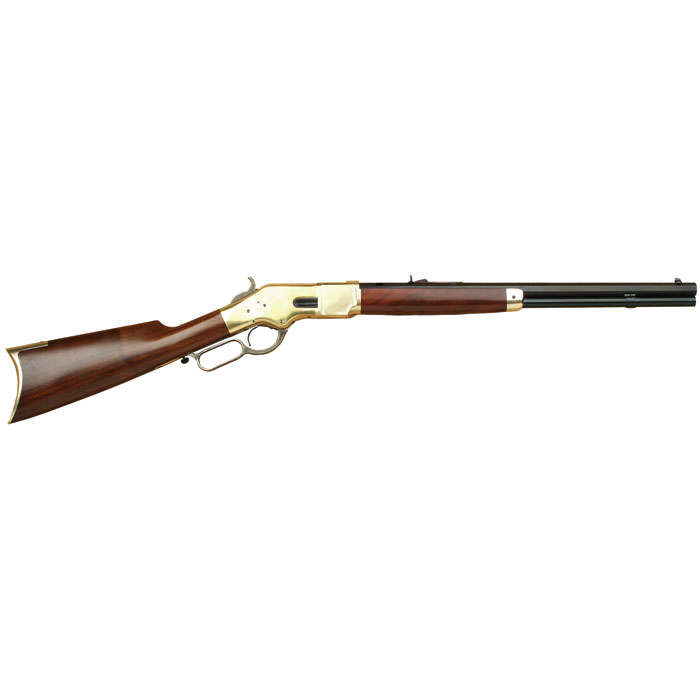 Rifles Long Guns Cimarron 1866 45LC CIM 1866 SHRT YELOWBY 45LC 20B • Model: 1866