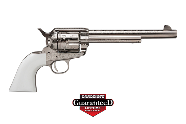 Handguns Cimarron Frontier 45LC CIM 45LC REV LSR ENG SS 7.5B