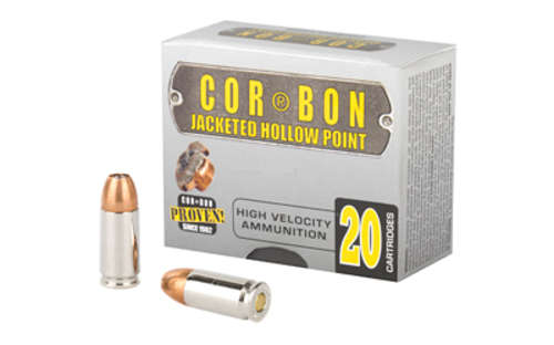 Ammunition CorBon Self Defense 9mm CORBON 9MM+P 125GR JHP 20/500 • Model: Self Defense