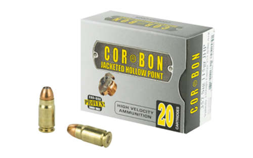 Ammunition CorBon Self Defense 357Sig CORBON 357SIG 115GR JHP 20/500 • Model: Self Defense