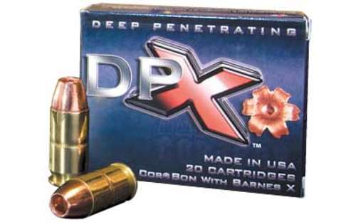 Ammunition CorBon Deep Penetrating X bullet 9mm CORBON DPX 9MM+P 115GR BRNS X 20/500 • Model: Deep Penetrating X bullet