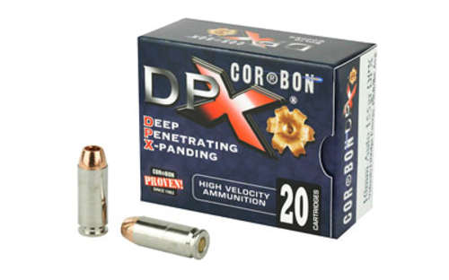 Ammunition CorBon Deep Penetrating X bullet 10mm CORBON DPX 10MM 155GR BRNS X 20/500 • Model: Deep Penetrating X bullet