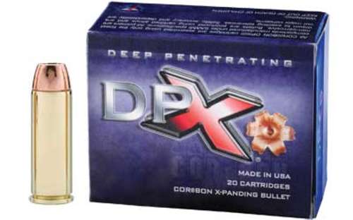 Ammunition CorBon Deep Penetrating X bullet 45LC CORBON DPX 45LC+P 225GR BR X 20/500 • Model: Deep Penetrating X bullet