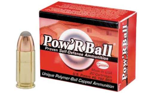 Ammunition CorBon PowrBall 9mm CORBON POWRBALL 9MM+P 100GR 20/500 • Model: PowrBall