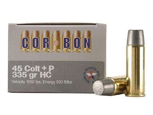 Ammunition CorBon Ready Series 45Colt 20 RD. 45 COLT MAG + 335GR HC HU