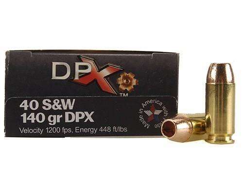 Ammunition CorBon Ready Series 40SW DPX 40 S&W 140 GR. 20 RD.