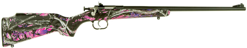 Rifles Long Guns Crickett 1rd 22LR CRICK KSA2160    22LR YTH BLUED  BRL 16.12 1R MDGL • Model: 1rd