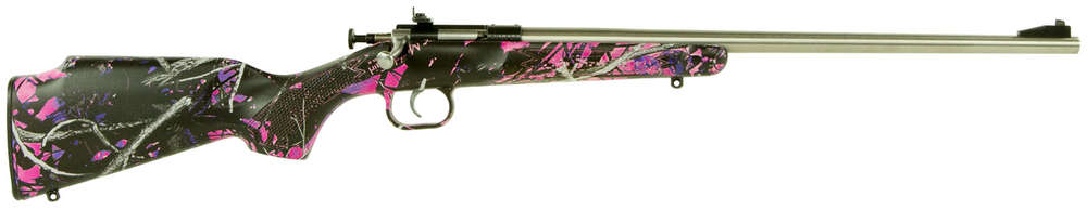 Rifles Long Guns Crickett 1rd 22LR CRICK KSA2167    22LR YTH STST  BRL  16.12 1R MDGL • Model: 1rd