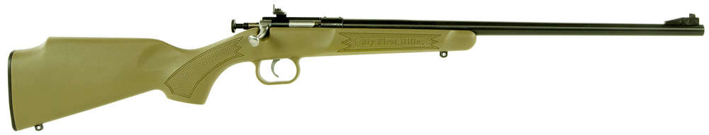 Rifles Long Guns Crickett 1rd 22LR CRICK KSA2235    22LR BLUED BRL (MFR)16.12 1R  TAN • Model: 1rd