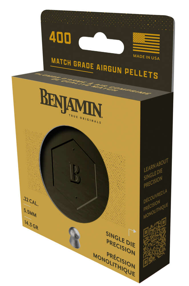 Airguns Crosman Ready Series Crosman BD22 Benjamin Single Die .22cal 14.3gr Domed Pellets