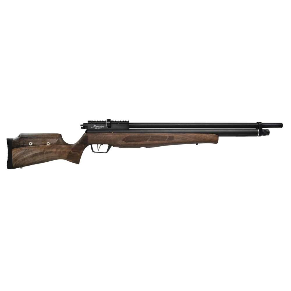 Airguns Crosman Ready Series Benjamin Marauder Semi Wood .22 Cal PCP Hunt Air Rif wAdj HW Stock • Model: Ready Series