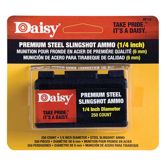 Slings Swivels Daisy ZPAP M70 DAISY SLINGSHOT 1/4 AMMO STEEL 500PK