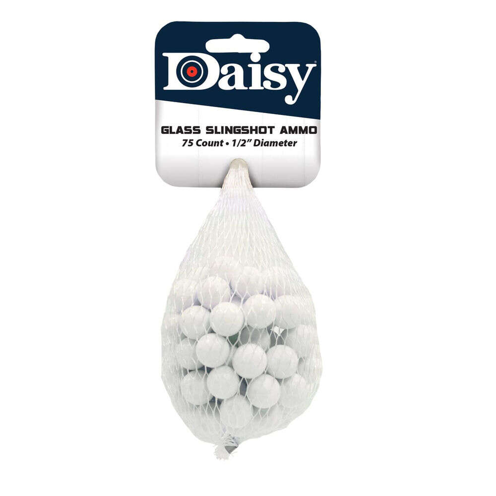 Airguns Daisy 4.50" 1/2IN GLASS SLINGSHOT AMMO 75/CT • Model: 4.50"