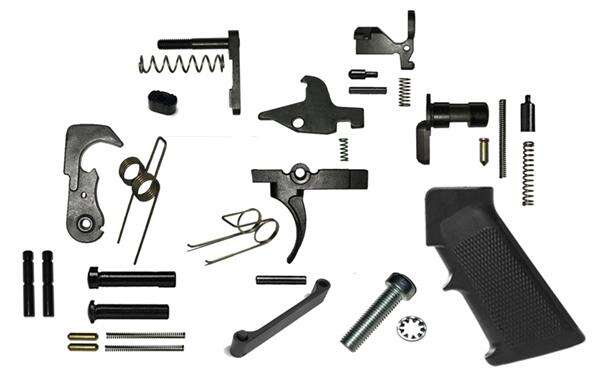 Parts Del Ton Ready Series AR-15 Complete Lower Parts Kit - St. Trigger- Bagged • Model: Ready Series