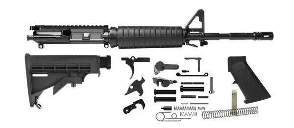 Barrels Choke Tubes Del Ton Del Ton M4 M LOK Rifle Kit RIFLE KIT M4 16" M-LOK BLACK •  • Model: Del-Ton M4 M-LOK Rifle Kit