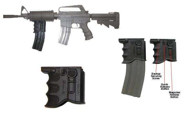 Grips Pads Stocks F.A.B. Ready Series FRONT GRIP MAG HOLDER