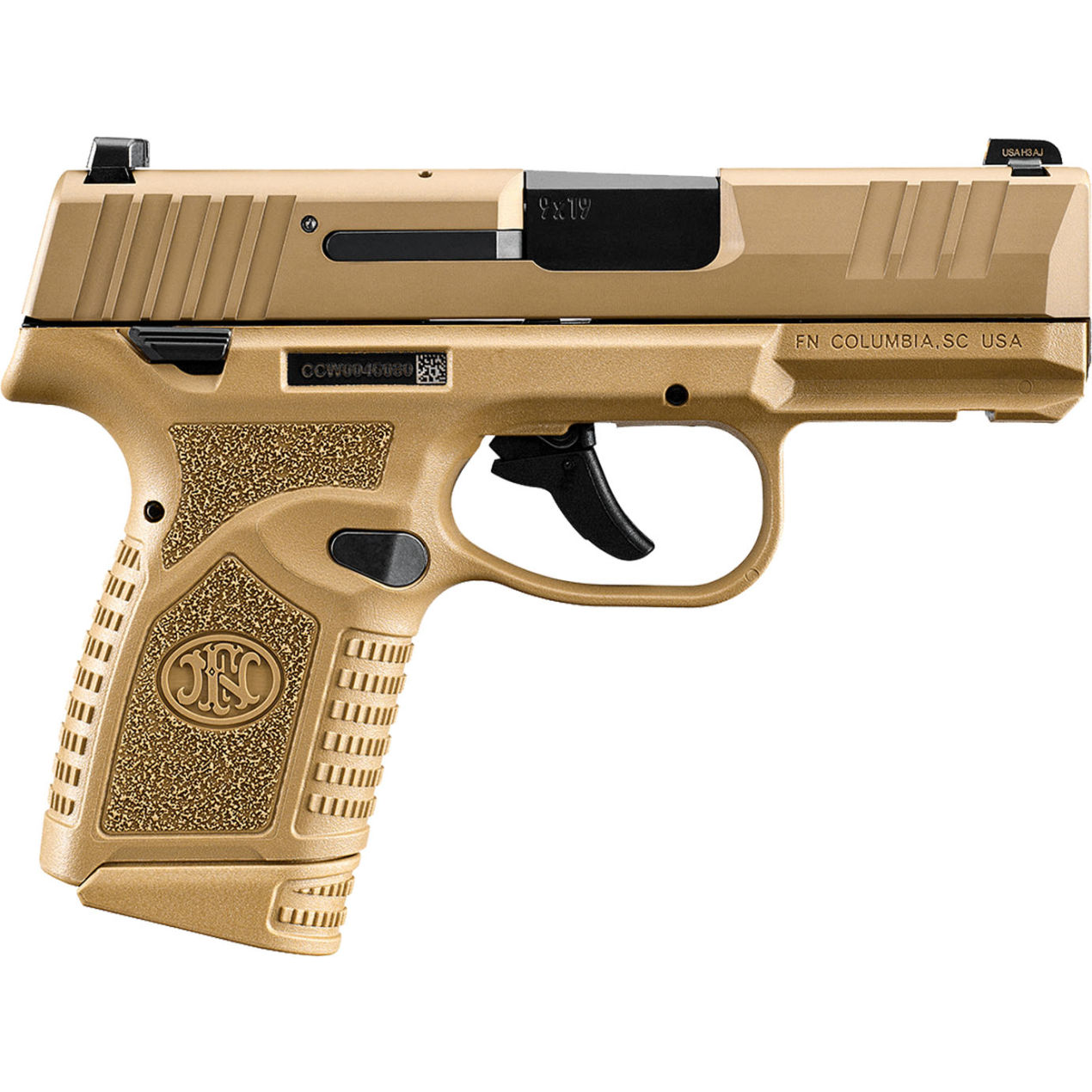 Handguns FN FN Reflex 9mm FNM REFLEX 9MM 10RD MS FDE