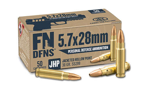 Ammunition FN Personal Defense 5.7x28mm FN DFNS SS200 5.7X28MM 30GR 50/500 • Model: Personal Defense