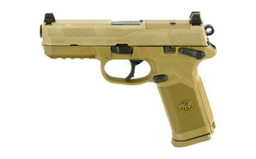 Handguns FN FNX 45 45ACP FN FNX-45 TACT 45ACP 10RD FDE NS MS