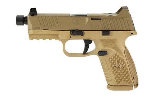 Handguns FN FN509M 9mm FN 509M TACT 9MM 4.5" 24RD FDE NS