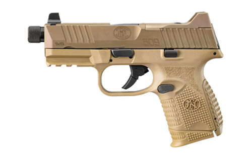 Handguns FN FN509 Compact Tactical 9mm FN 509C TACT 9MM 4.32" 12/24RD FDE