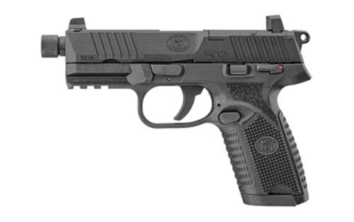 Handguns FN 502 22LR FN 502T 22LR 4.6" 2-10RD BLK