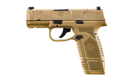 Handguns FN Reflex 9mm FN REFLEX MRD NMS 9MM 3.3" 15RD FDE • Model: Reflex