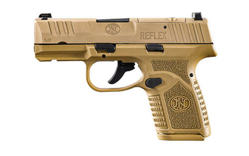 Handguns FN Reflex 9mm FN REFLEX MRD NMS 9MM 3.3" 10RD FDE • Model: Reflex