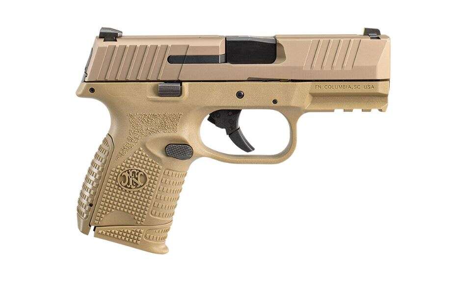 Handguns FN FN509 Compact 9mm FN 509C BNDLE 9MM 24RD 5 MAGS FDE