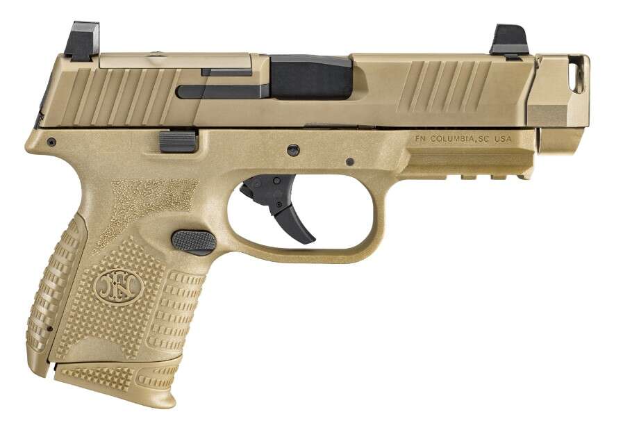 Handguns FN FN 509 9mm FN 509C MRD COMP 9MM 4.2" 15RD FDE • Model: FN 509