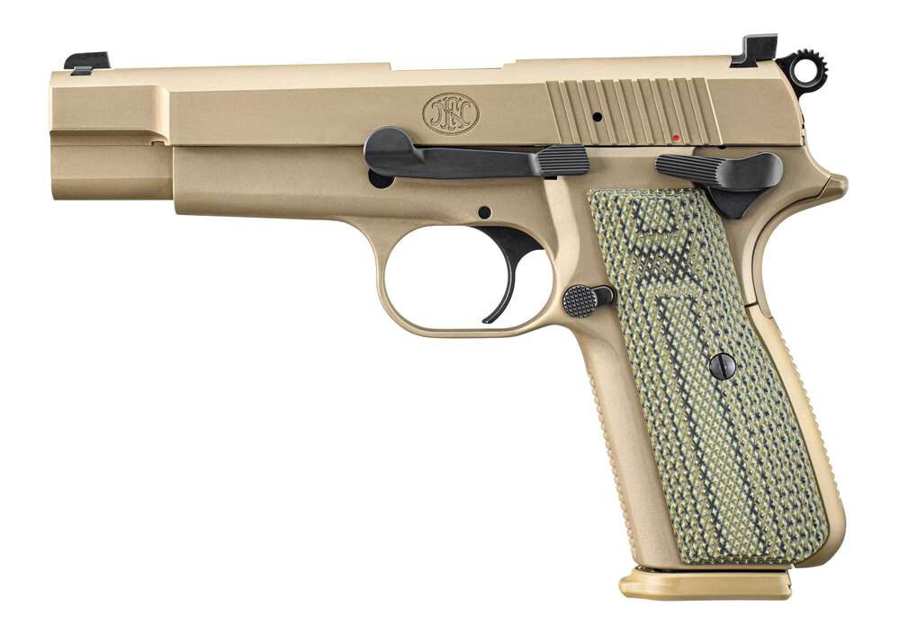 Handguns FN High Power 9mm FN HIGH POWER 9MM 4.7" 17RD FDE OLVE • Model: High Power